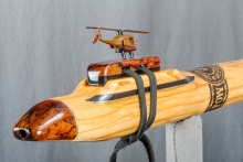 Tuscany Olive Wood  Native American Flute, Minor, Low D-3, #P5A